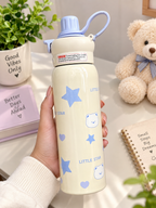 Stylish Cartoon Water Bottle for School, Travel & Everyday Use
