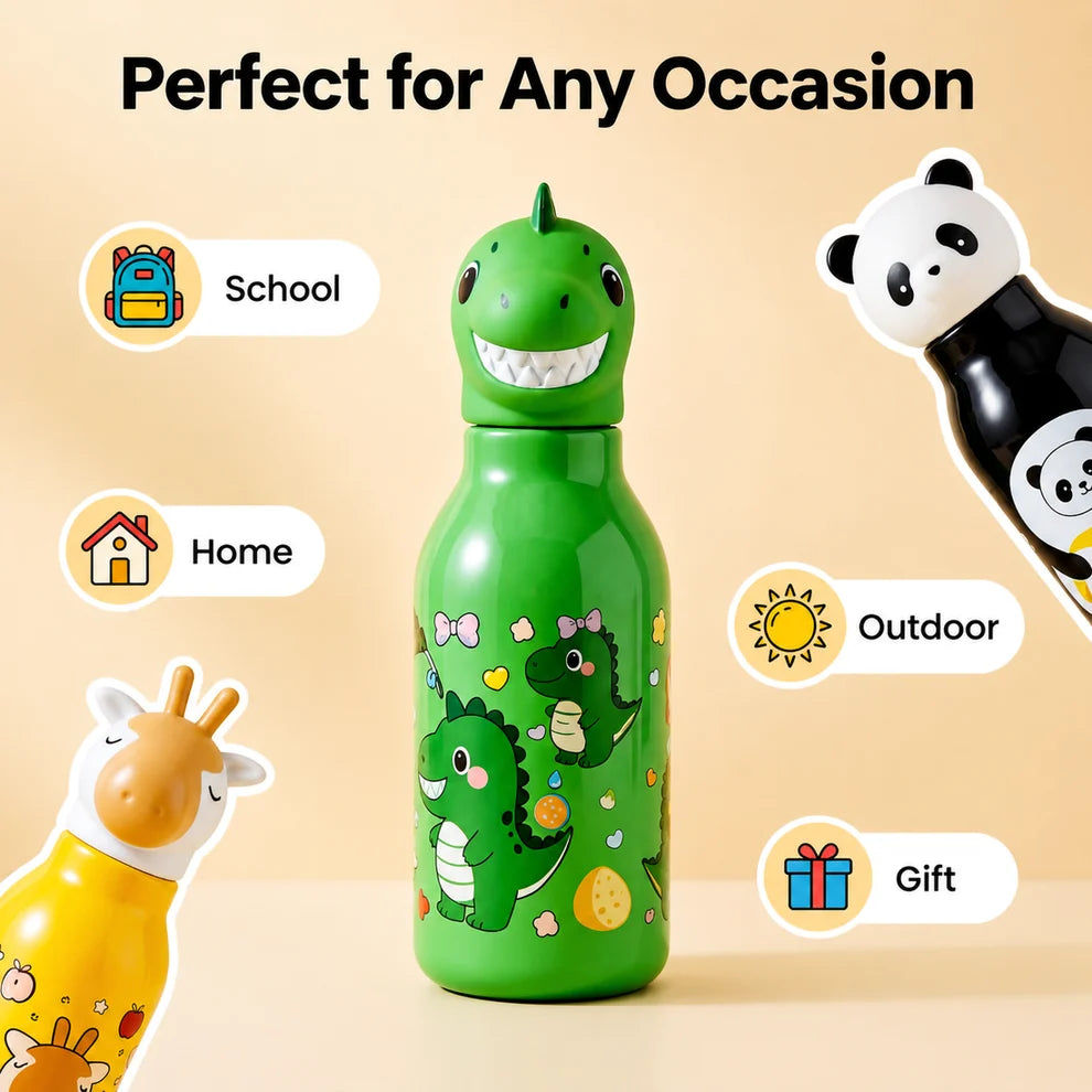 Animal Plastic Sippers for Kids - 500ml