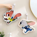 Zootopia Character Hand Towels | Cute Hanging Plush Towels