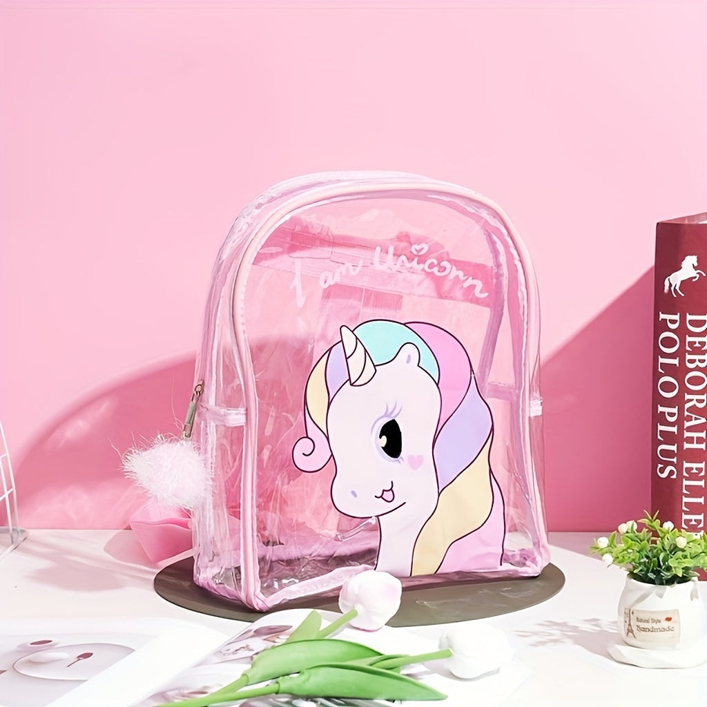 Kids Cartoon Backpack Large Capacity For Travel