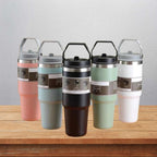 Double Wall Stainless Steel Tumbler with Straw Insulated Water Bottle Stainless Steel Tumbler
(900 ml)