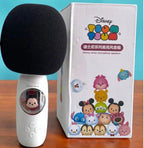 The Disney Series HD Wireless Karaoke Microphone Bluetooth Speaker, featuring cute cartoon character designs and a large spherical speaker head.