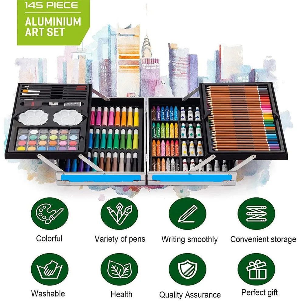Space Theme 145pcs Art Painting Trunk for Kids & Adults