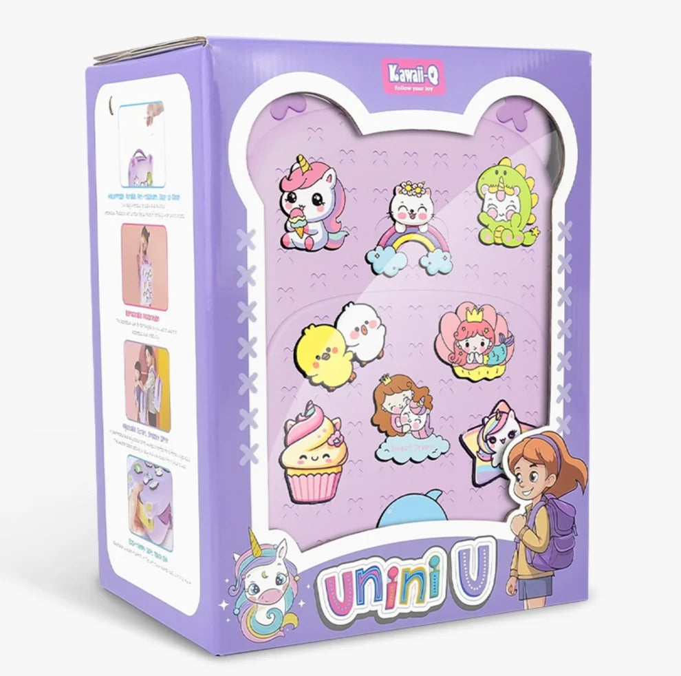 Unicorn Backpack with Jibbitz