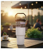 Double Wall Stainless Steel Tumbler with Straw Insulated Water Bottle Stainless Steel Tumbler
(900 ml)
