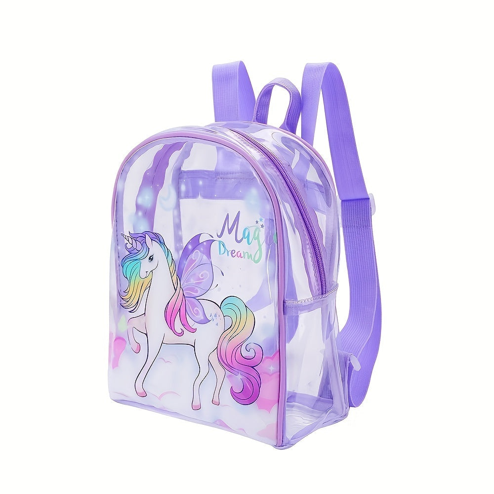Kids Cartoon Backpack Large Capacity For Travel