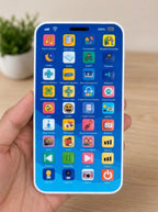 36 Key Musical Phone Toy for Kids Educational Learning Mobile with Nursery Rhymes, Stories, English Words, Animal Sounds, Music, Light Volume Control Interactive Toddler Toy for Boys & Girls 2+ Years