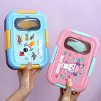 IQIX - 3 Grid Spill Free Kids Lunchbox