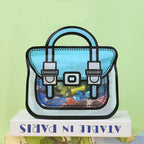 2D Comic Style Zipper Candy Pouch