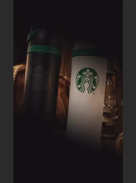 Starbucks & Owala 710ml FreeSip Stainless Steel Water Bottle - Insulated Hot & Cold Drinkware for Office and Outdoors