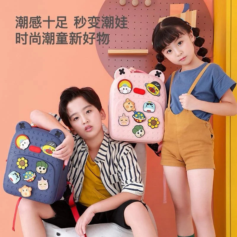Silicone Backpack With DIY Jibbitz