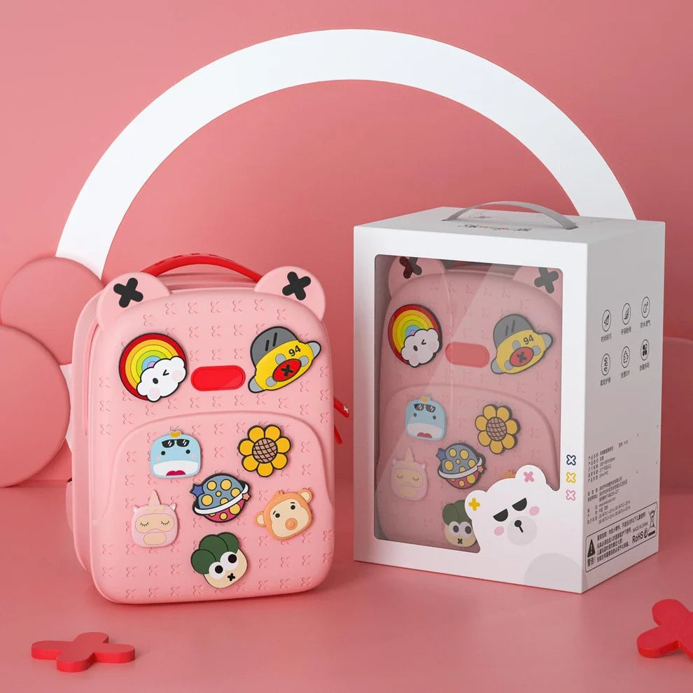 Silicone Backpack With DIY Jibbitz